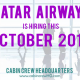 qatar airways cabin crew hiring october 2014