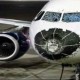 delta flight damaged by hail