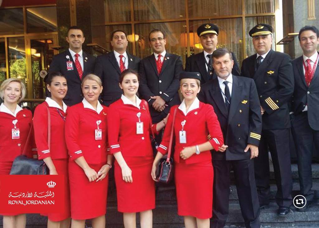 flight attendant royal jordanian