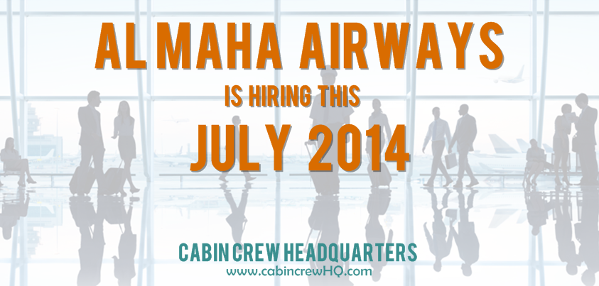 al maha airways careers 2014
