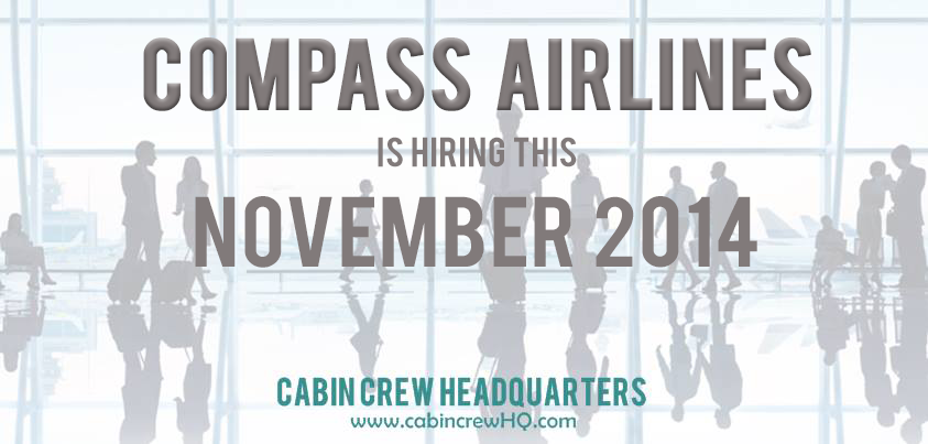 compass airlines flight attendant hiring november 2014