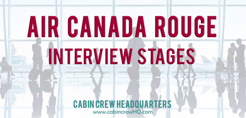 air canada rouge interview stages