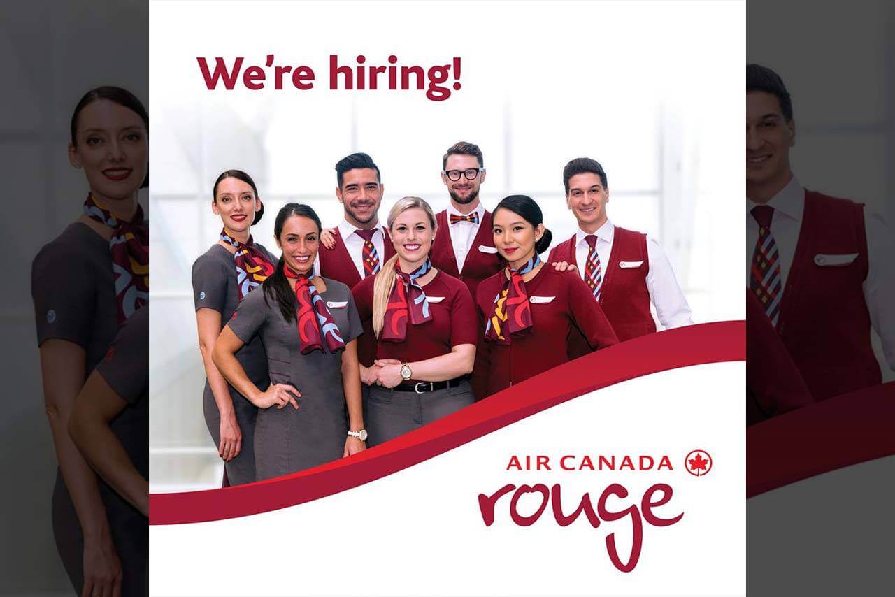 Air Canada Rouge Flight Attendant and Qualifications HQ