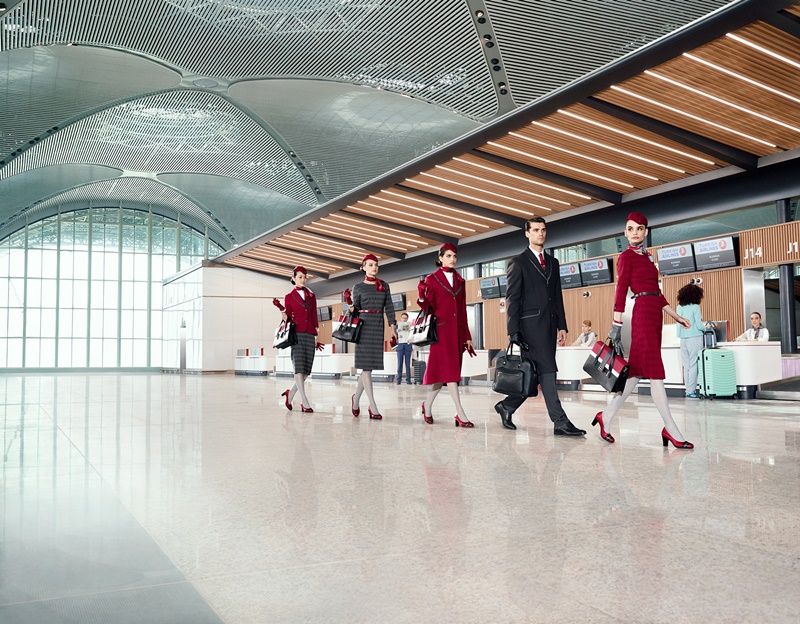 cabin crew uniforms turkish airlines