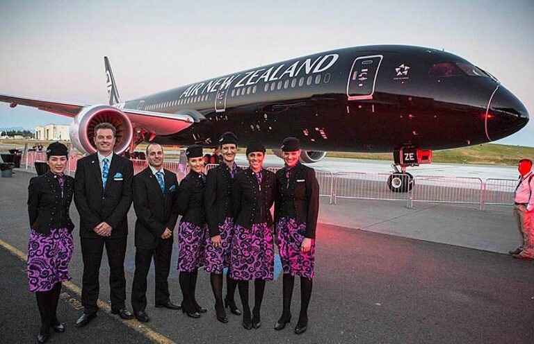 air new zealand careers cabin crew salary