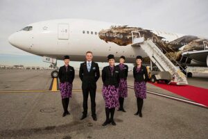 air new zealand flight attendants
