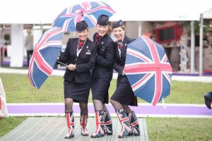 british airways cabin crew in boots