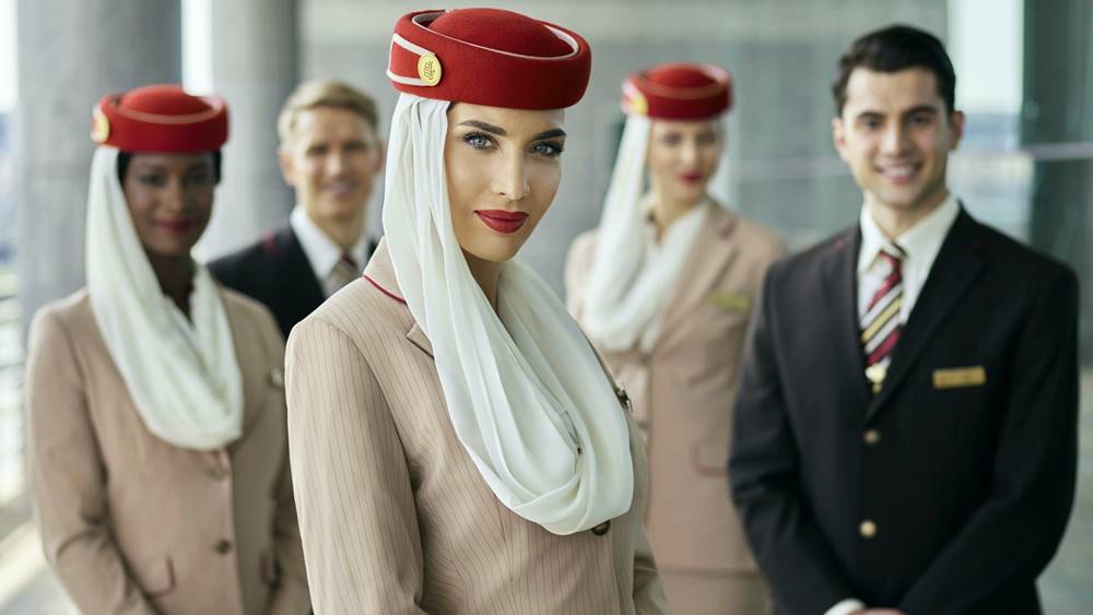 beautiful emirates flight attendants