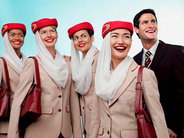 emirates cabin crew uniforms