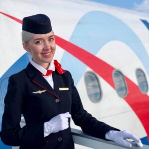 ural airlines female crew