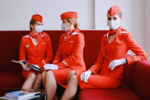 aeroflot female flight attendants