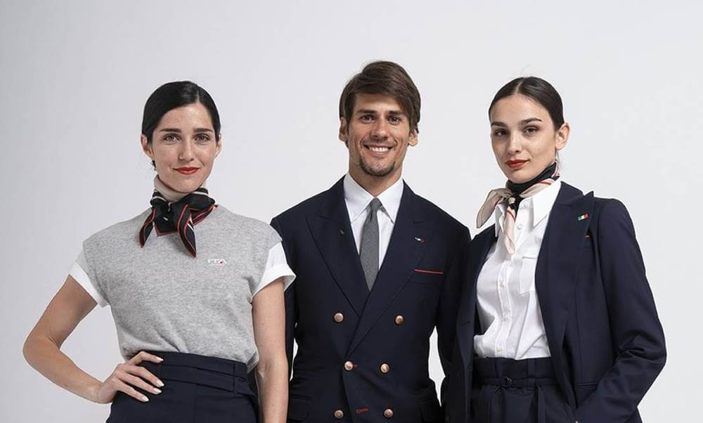 ita airways flight attendant uniforms