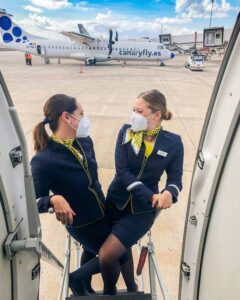 canaryfly female cabin crew