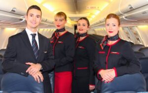 albastar flight attendant requirements