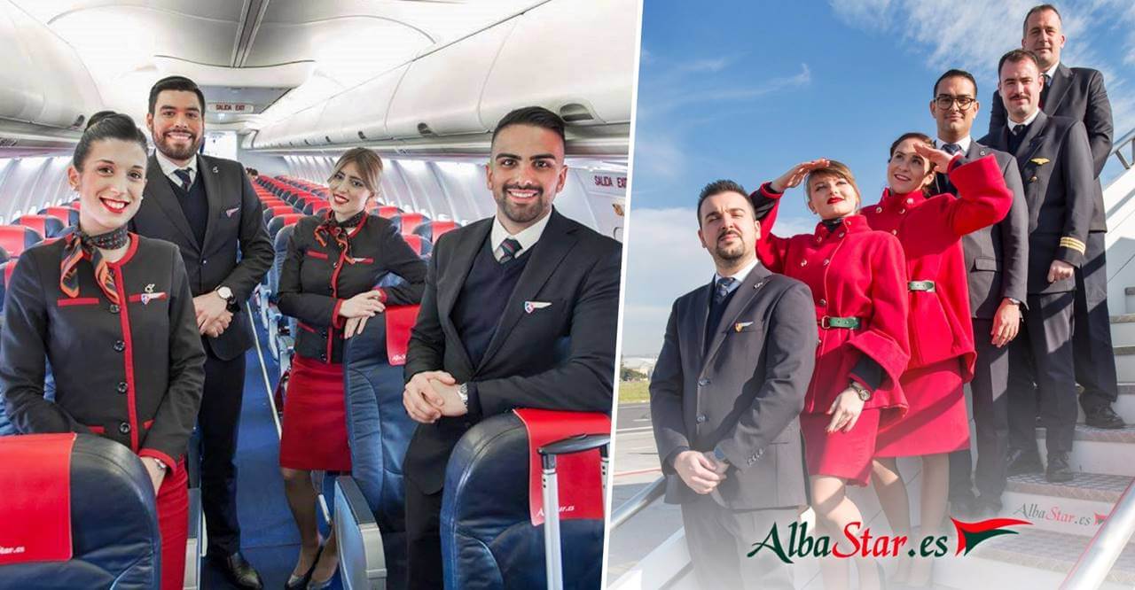 albastar requirements for flight attendants