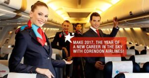 corendon airlines flight attendant hiring
