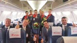 corendon airlines flight attendant team
