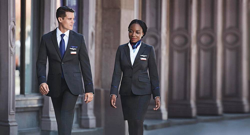 american airlines new uniform