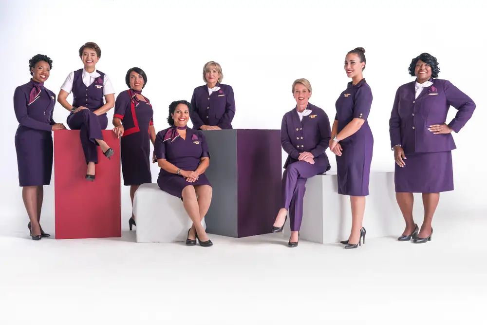 delta female uniforms