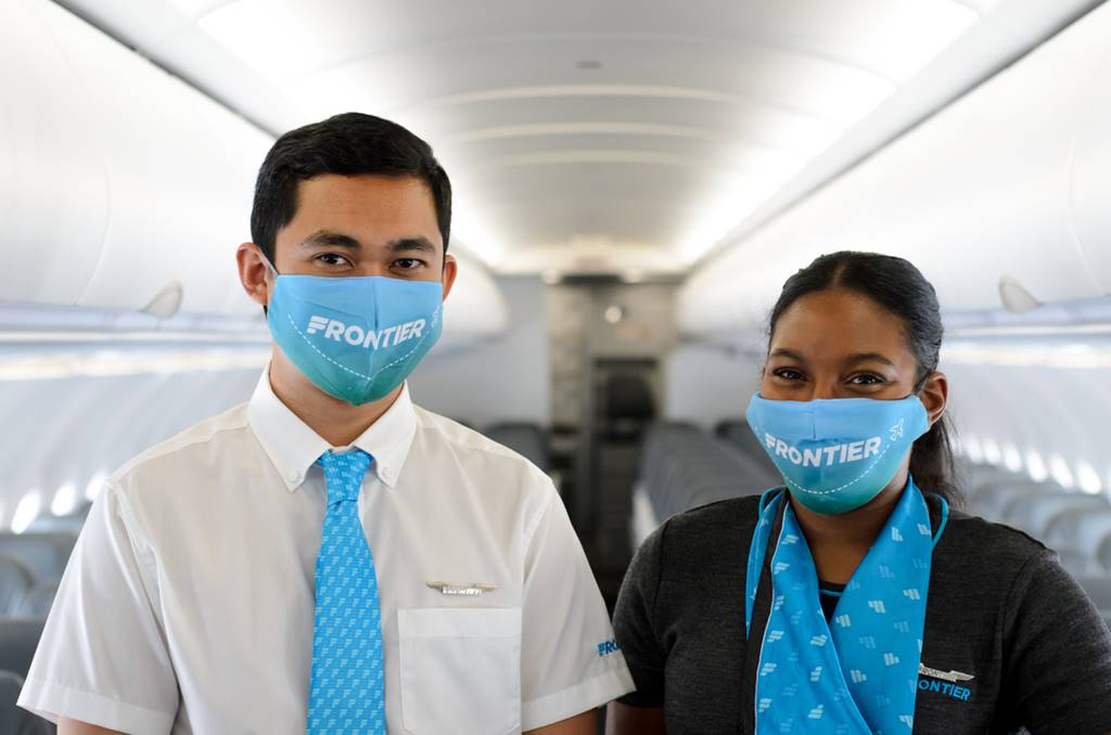 Frontier Airlines flight attendants