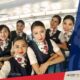photo of Philippine Airlines female flight attendants