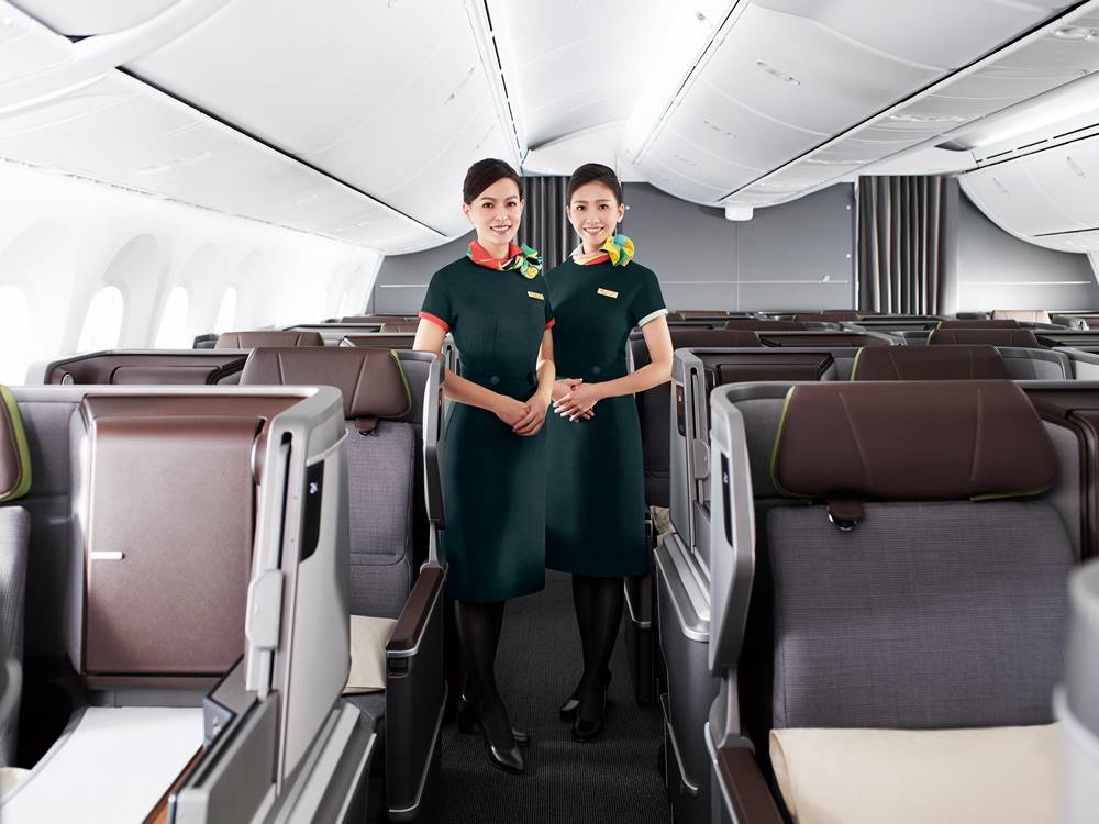 EVA Air flight attendants