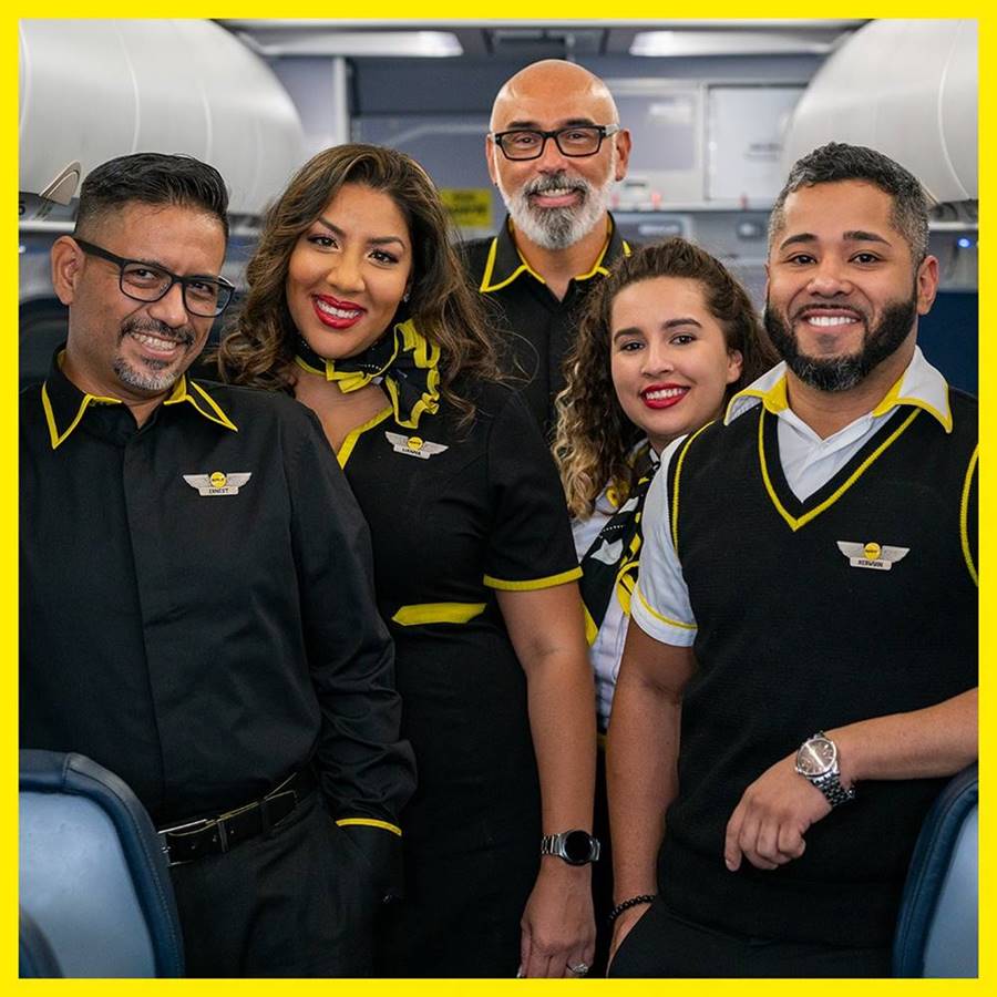 Spirit Airlines flight attendants