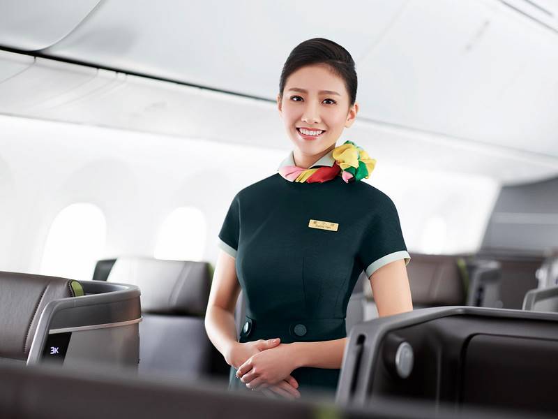 eva air female crew