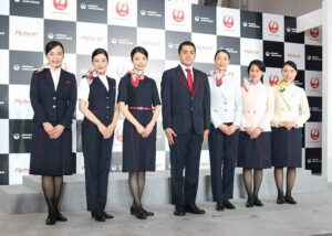 Japan Airlines crew
