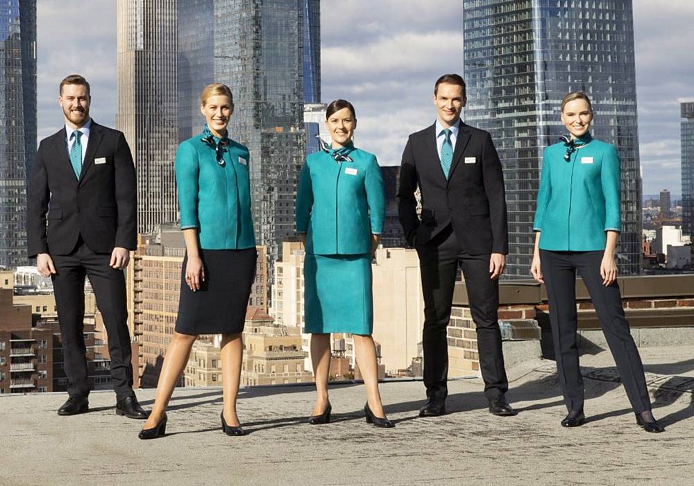 aer lingus flight attendant uniforms