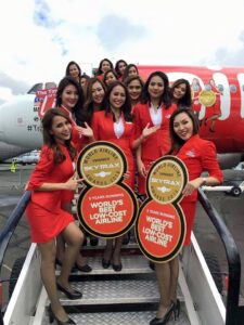 air asia female cabin crew
