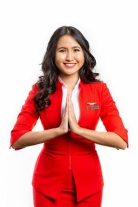 air asia female flight attendant