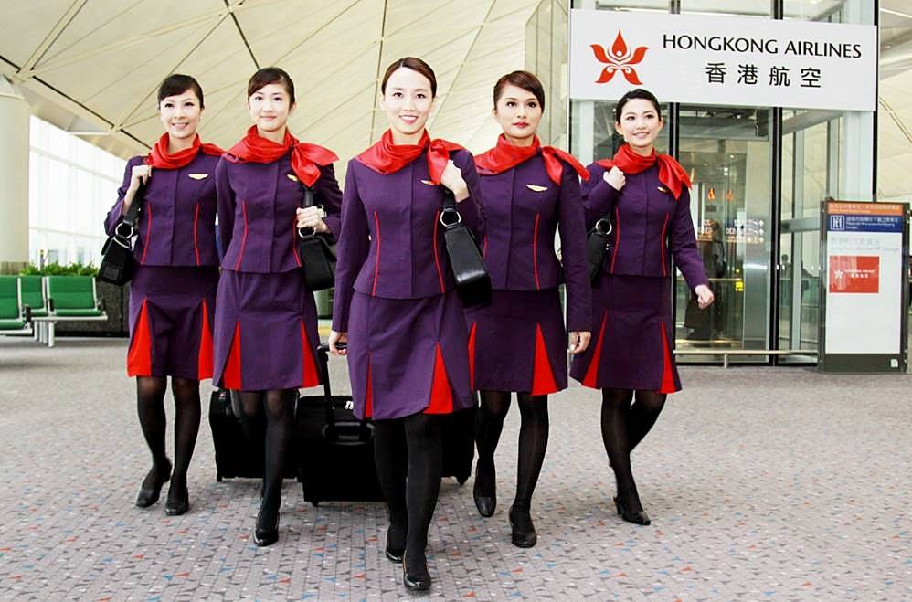 hong kong airlines women flight attendants