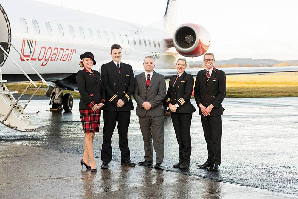 loganair cabin crew uniform