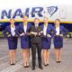 ryan air female crew with female pilot