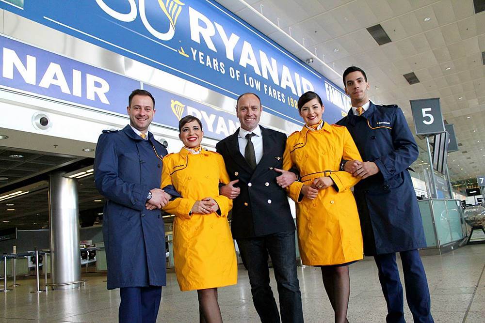ryanair flight attendants