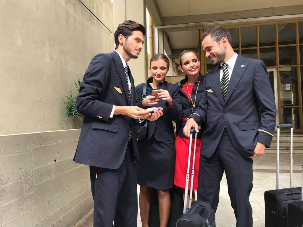 TAP Air Portugal cabin crew good smile