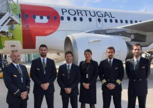 TAP Air Portugal cabin crew uniforms