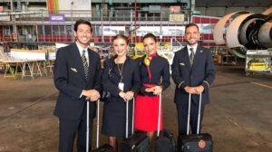 TAP Air Portugal crew handsome beautiful photos