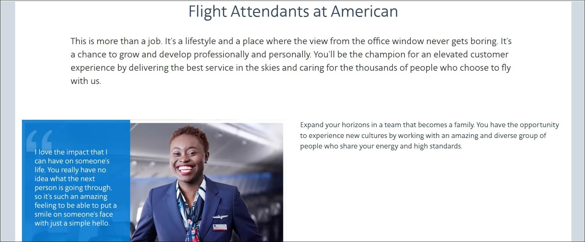 american airlines careers page