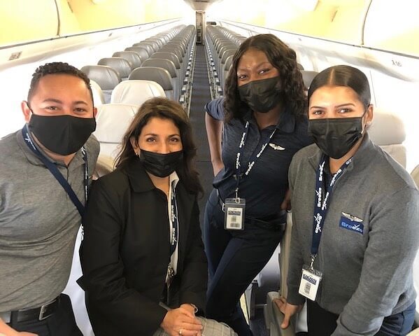 breeze airways flight attendants