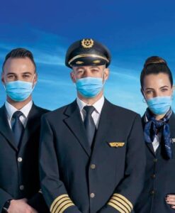 el al flight attendants mask