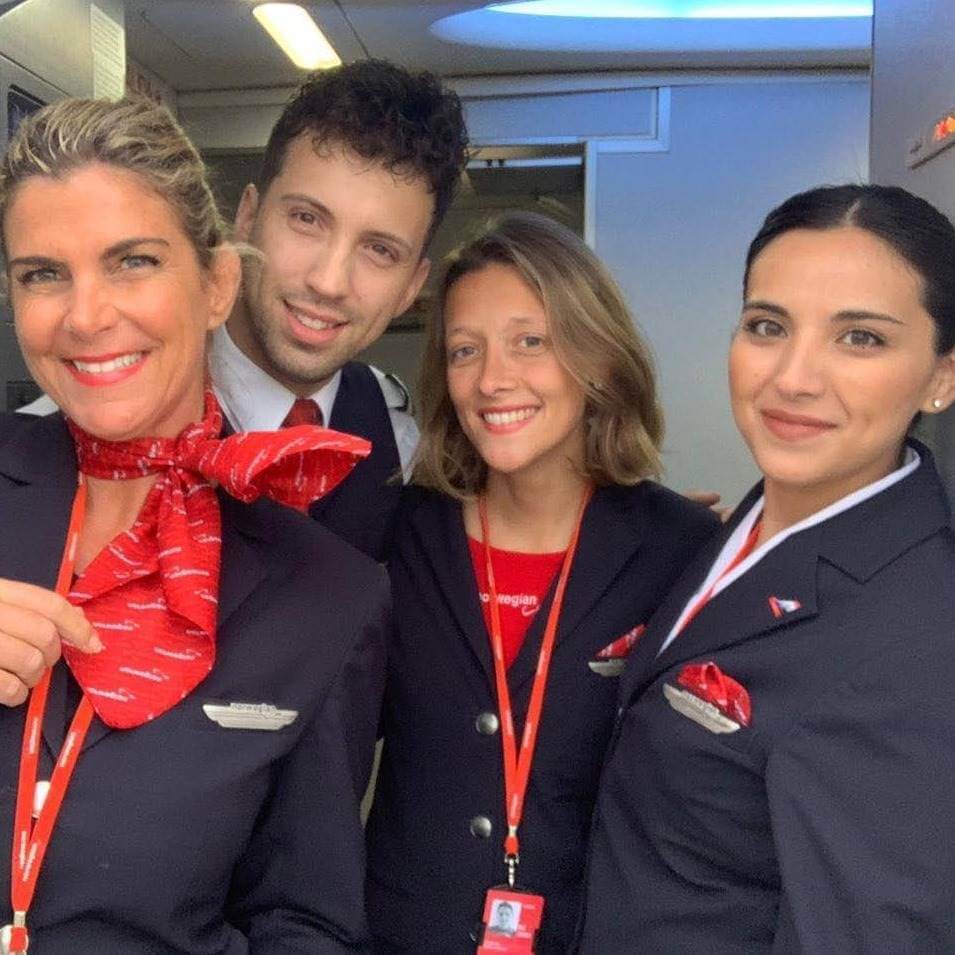 norwegian air flight crew staff