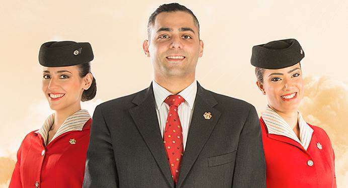 rj airlines flight attendants smile