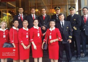 royal jordanian cabin crew attendants