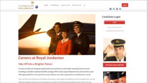 royal jordanian careers page