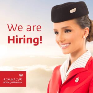 royal jordanian hiring flight attendants