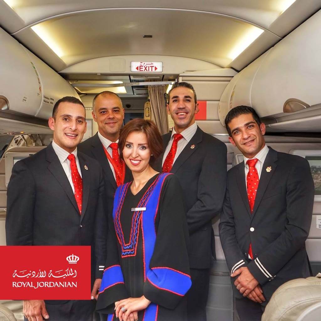 flight attendant royal jordanian