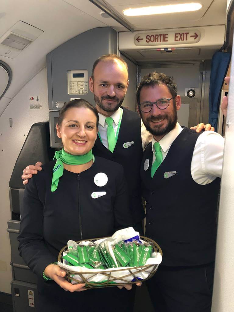 transavia france flight attendant uniforms