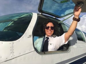 cape air female pilot